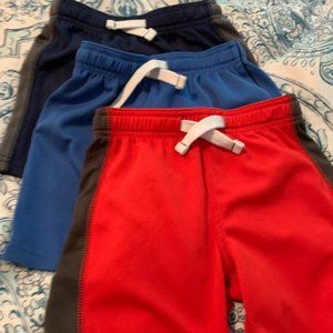 Carter's Boy's Mesh Drawstring Shorts 2T LOT (3)